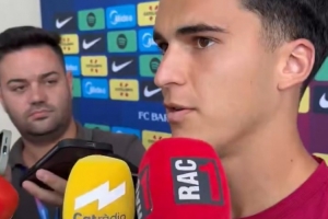 每体：巴萨对科尔特斯的表现很满意，不出意外他将留在一线队